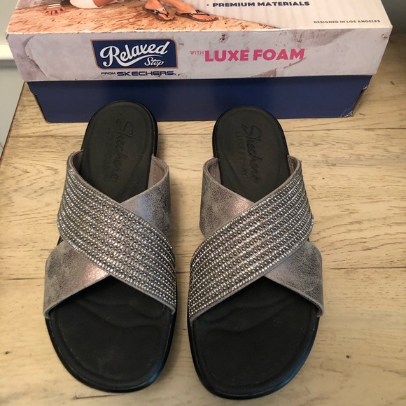 Skechers Shoes - Skechers relaxed fit Summer Scorcher sandals.